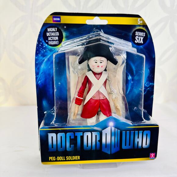 Doctor Who Peg-Doll Soldier & The Flesh Action Figure Series 6 2009 - Picture 3 of 7